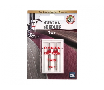 Organ иглы Двойные 2-80/2 блистер